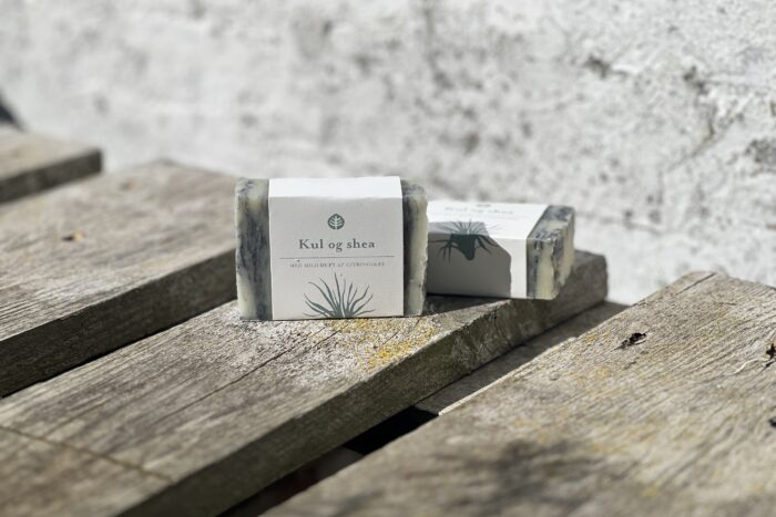 Kul og shea sæbe 90g
